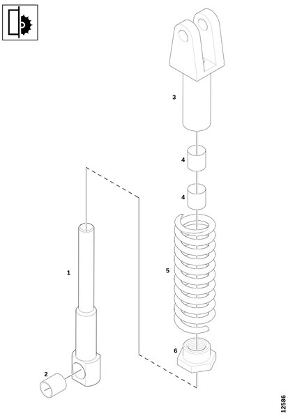Гидроцилиндр давления s. –17 № 01