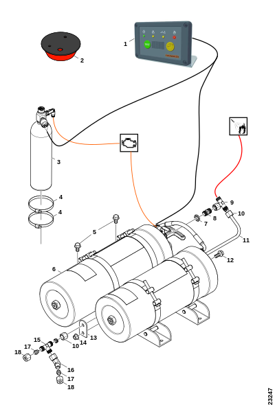 Устройство и детекторный цилиндр