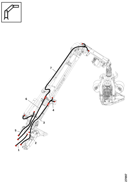 Кабельная разводка, питание и сеть RK75