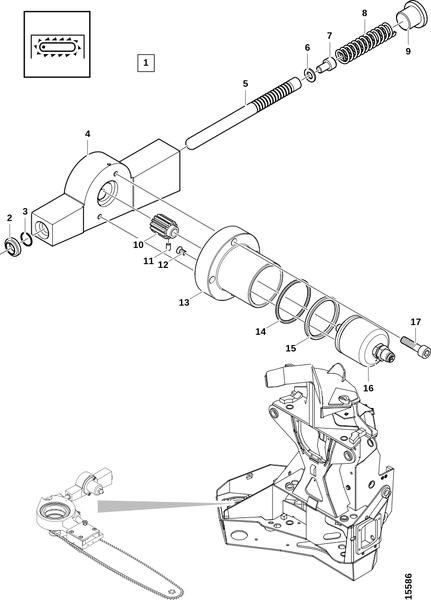 Энкодер положения пилы