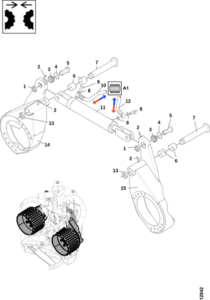 Рычаги колёс