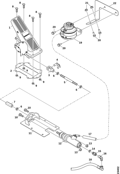 Тормозная педаль