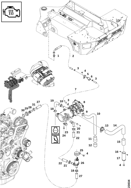 Подогреватель двигателя