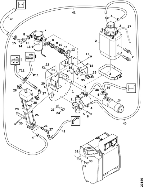 Применение системы распыления на пни
