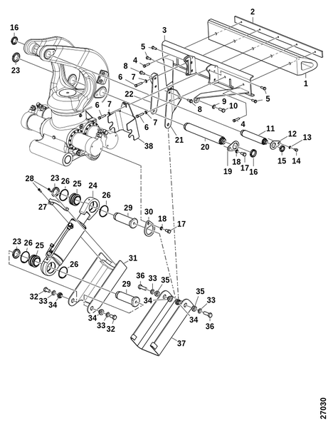 Поворотный стол, наклон манипулятора