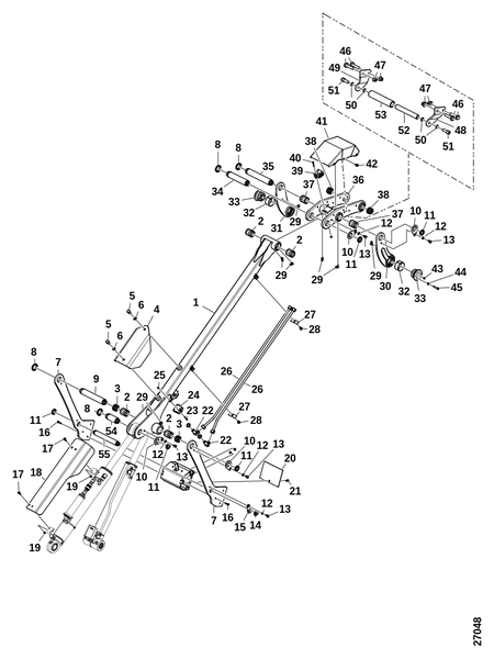 Тяговая штанга