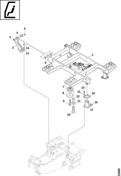 Крепление кабины