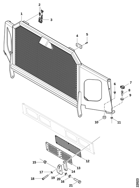 Крышка капота
