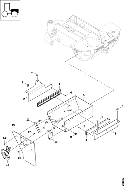 Отсек для инструментов