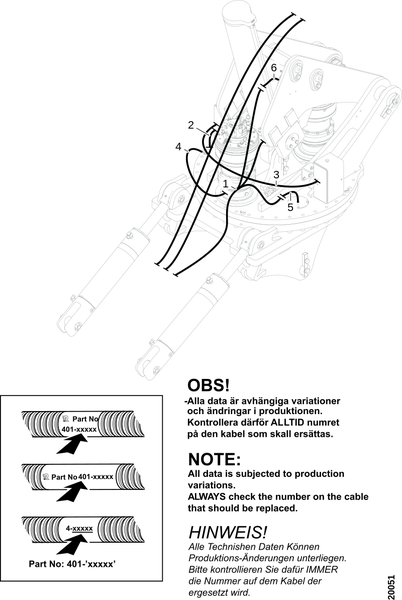 Электропроводка, основание манипулятора