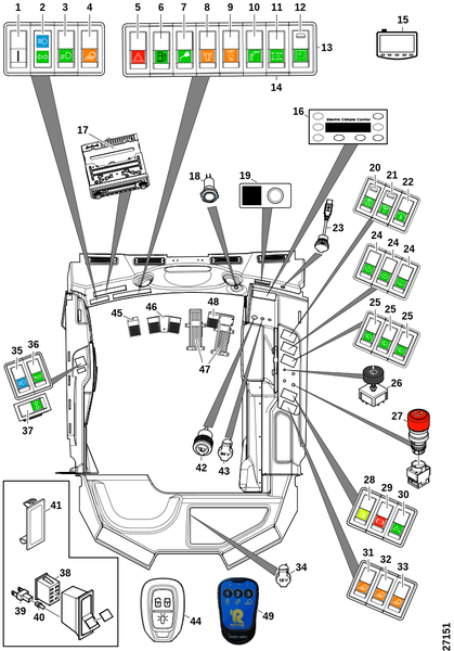 Внутри кабины