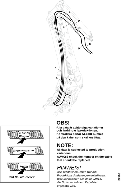 Электропроводка, манипулятор