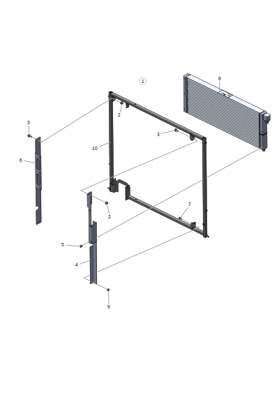 Комплект конденсатора Послепродажный