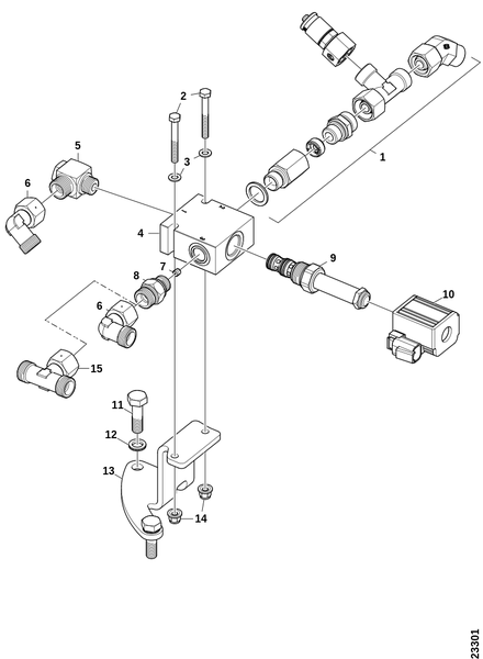 Клапан пильной шины