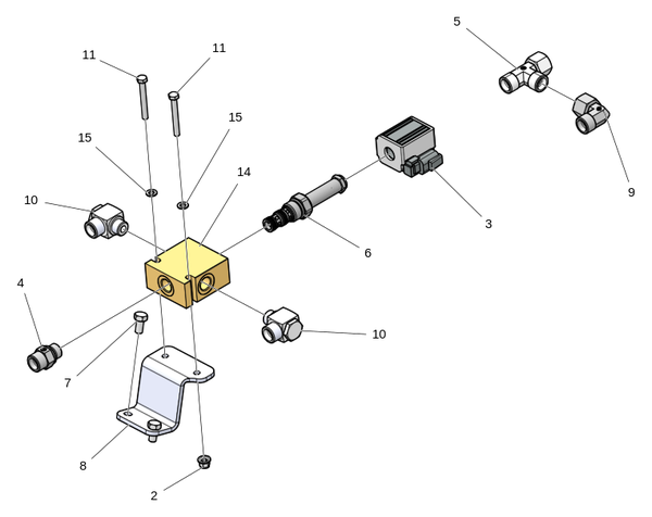 Клапан возврата пильной шины
