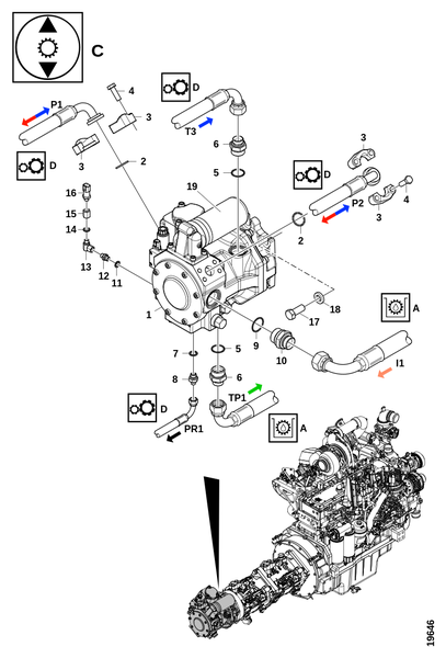 Гидростатический насос A4VG 145