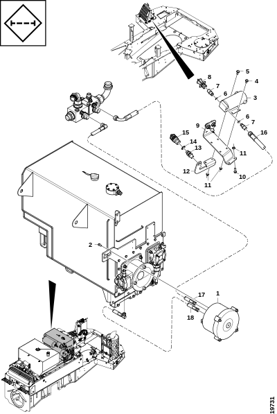 Насос для заправки и фильтр Kleenoil
