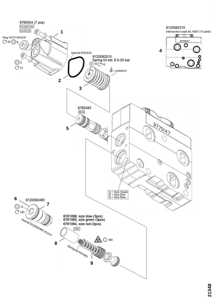 Секция управления 5, блок удлинения, продолжение