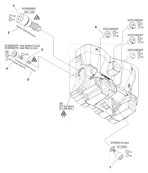 Входной блок K220LS "F", продолжение