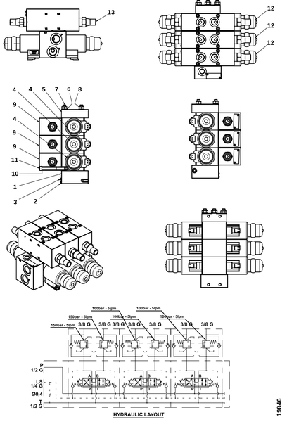 Сервисный блок "H"
