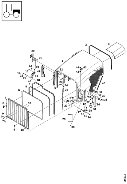 Капот двигателя
