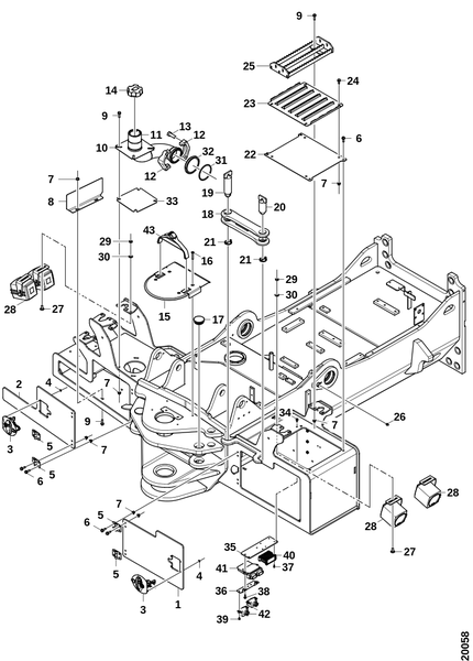 Защитные пластины, передняя рама, продолжение