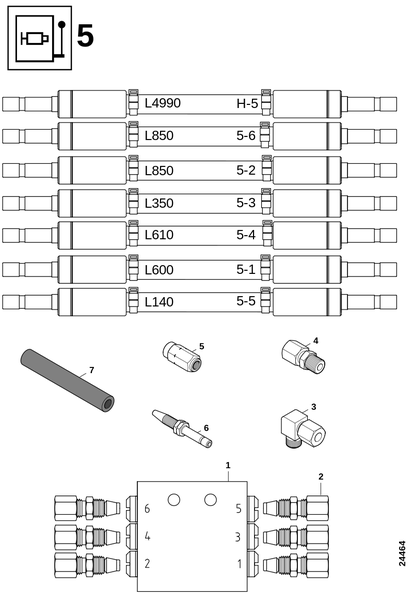 Блок смазки 5