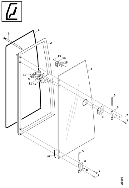 Дверь, правая