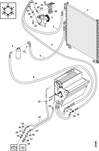 Шланги, кондиционер