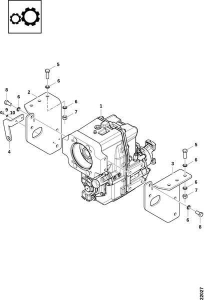 Распределительная коробка передач
