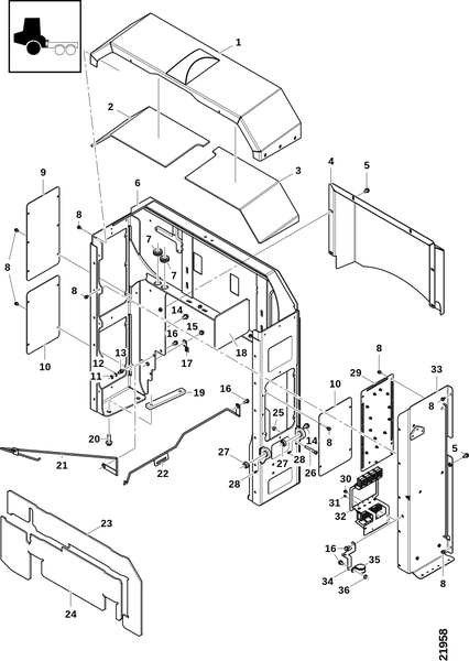 Промежуточная крышка