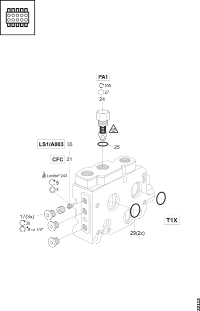Входной блок L90LS