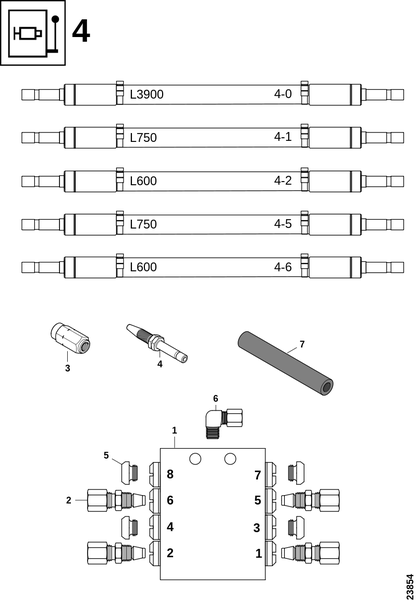 Блок смазки 4