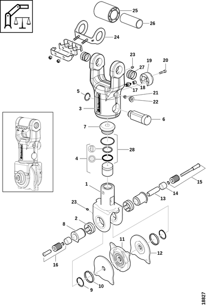 Соединительная звено MPB 1-184