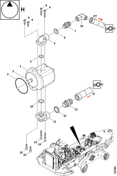Насос AZPF-11-019 "H"
