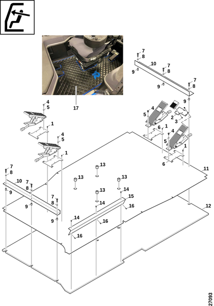 Пол и ковёр