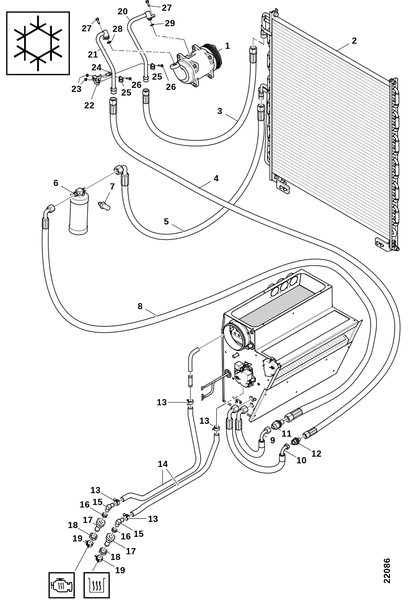 Шланги, кондиционер