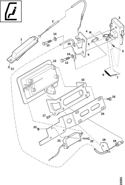 Замок двери