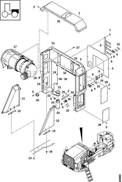 Промежуточная крышка