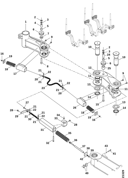 Соединение, ложементы Wide Load XL