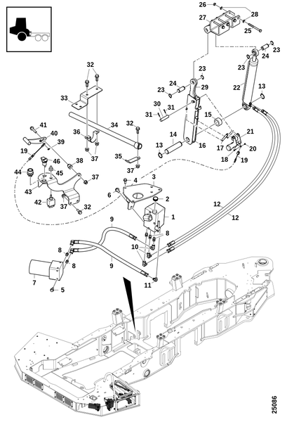 Подъём кабины