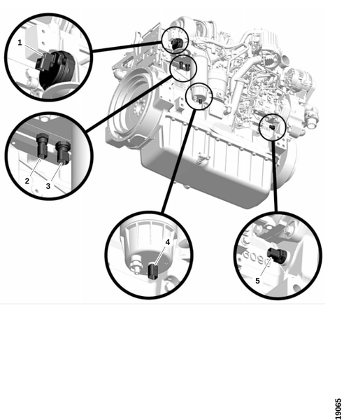 Датчик, правая сторона