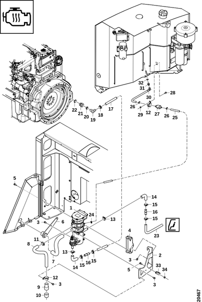 Подогреватель двигателя