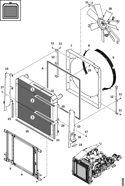 Крышка вентилятора