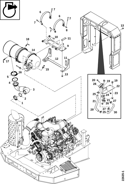Фильтр выхлопа DPF