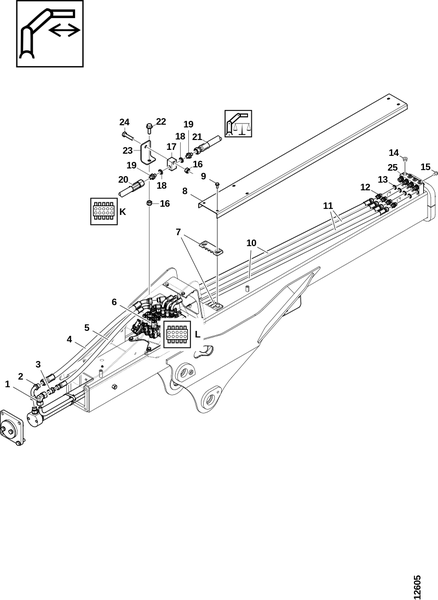 Шланги и трубы, задние