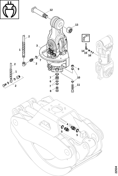 Соединения, ротатор