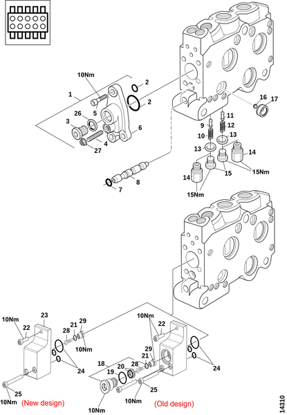 Секция управления L90LS, продолжение