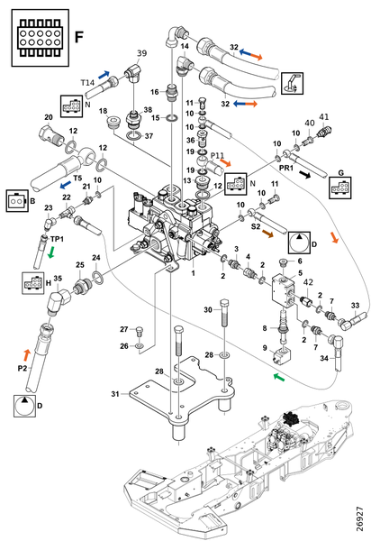 Поворот манипулятора