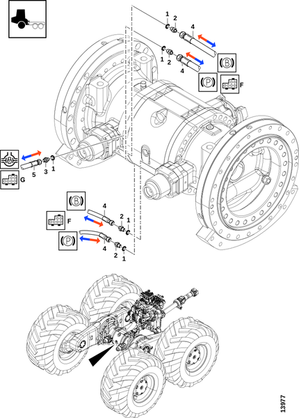 Соединения, тормоз и дифференциал